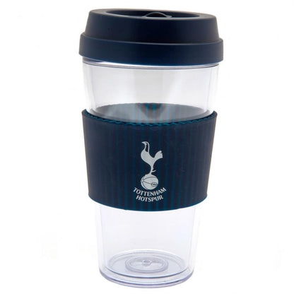 Tottenham Hotspur FC Clear Grip Travel Mug - ScentiMelti Home Fragrance, Beauty & Gifts UK