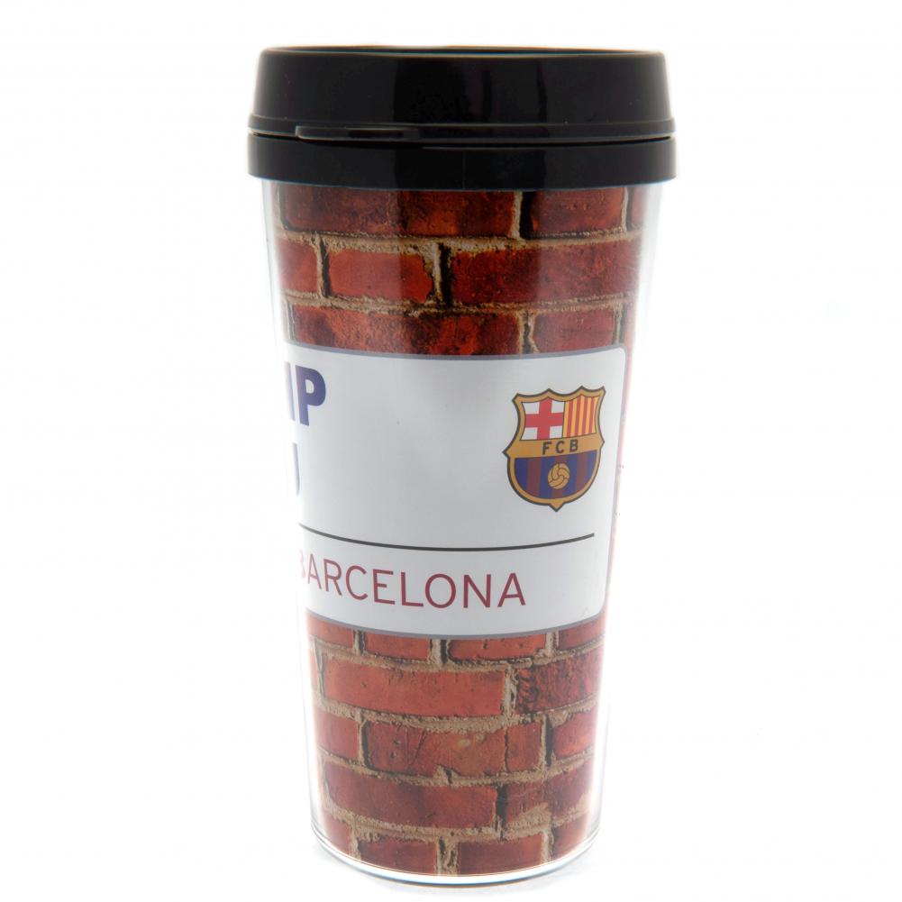 FC Barcelona Travel Mug SS - ScentiMelti Home Fragrance, Beauty & Gifts UK