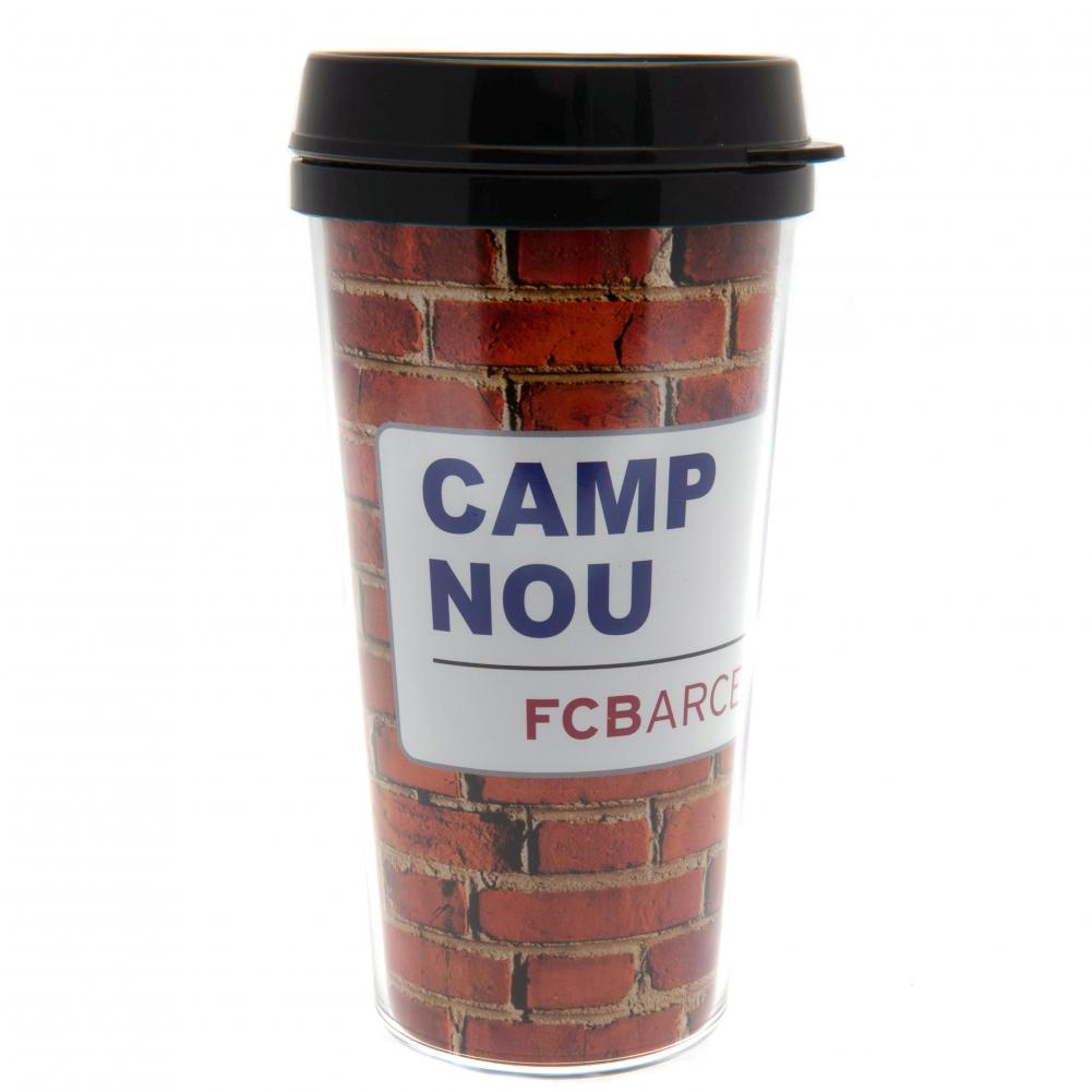 FC Barcelona Travel Mug SS - ScentiMelti Home Fragrance, Beauty & Gifts UK