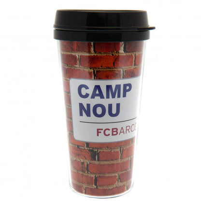 FC Barcelona Travel Mug SS - ScentiMelti Home Fragrance, Beauty & Gifts UK