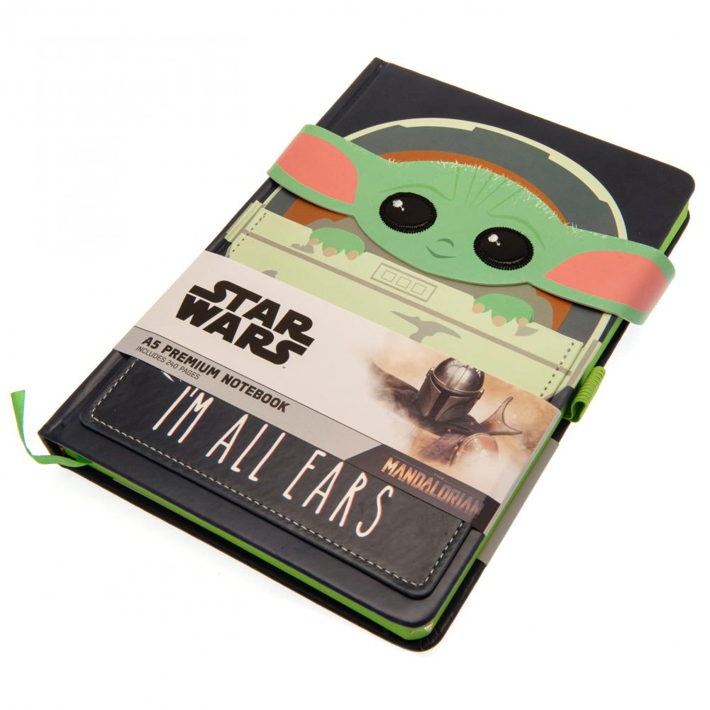 Star Wars: The Mandalorian Premium Notebook I'm All Ears - ScentiMelti Home Fragrance, Beauty & Gifts UK