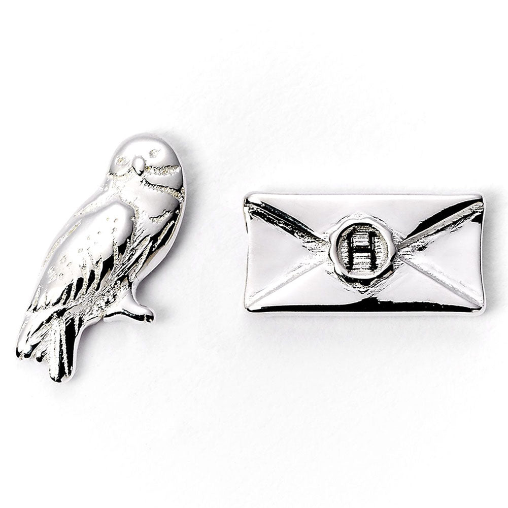 Harry Potter Silver Plated Earrings Hedwig Owl & Letter Sweetlea Gifts Ltd ScentiMelti Wax Melts