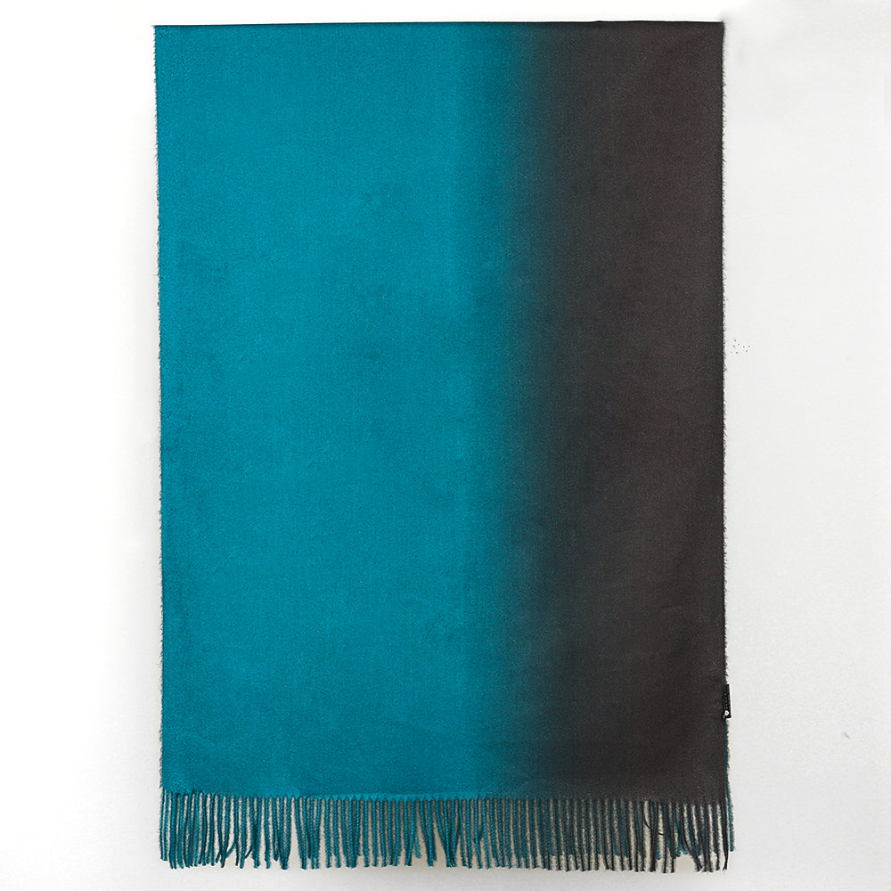 Blue and Black Pashmina Shawl - ScentiMelti Home Fragrance, Beauty & Gifts UK