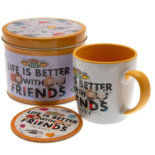 Friends Mug & Coaster Gift Tin Sweetlea Gifts Ltd ScentiMelti Wax Melts