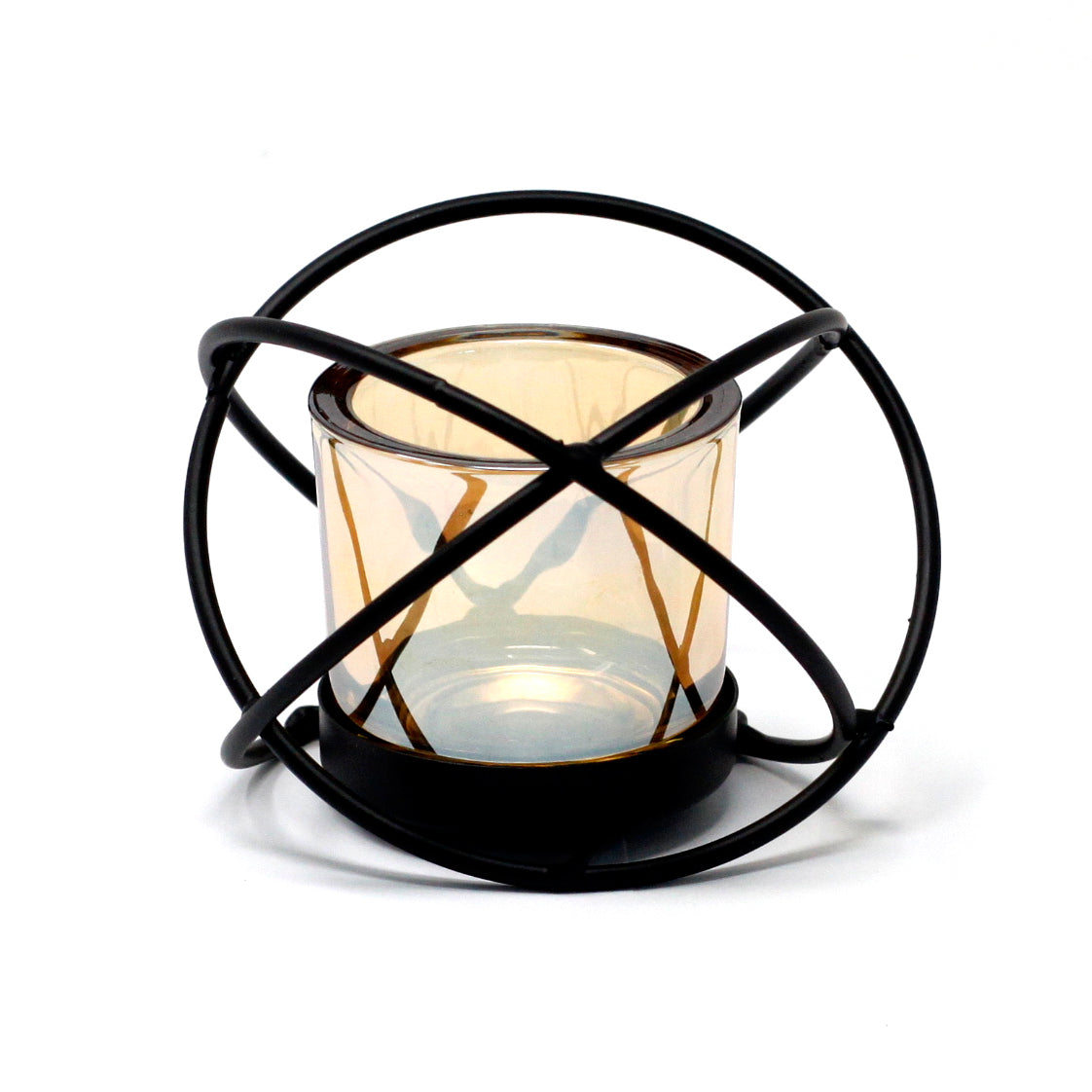 Centrepiece Iron Votive Candle Holder - 1 Cup Single Ball - ScentiMelti  Centrepiece Iron Votive Candle Holder - 1 Cup Single Ball