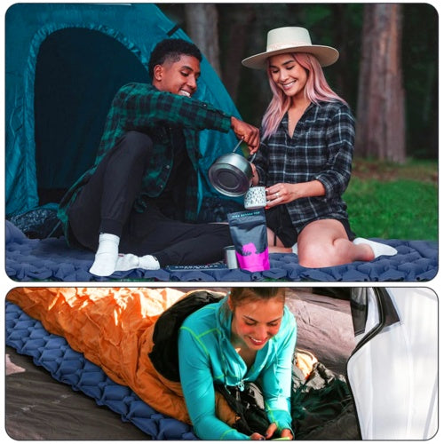 Outdoor Self-Inflating Inflatable Camping Mattress Hiking Camping Mat Air Bed - ScentiMelti Home Fragrance, Beauty & Gifts UK