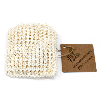 Sisal Sponge and Scrub - Extra Exfoliating Cushion - ScentiMelti Home Fragrance, Beauty & Gifts UK