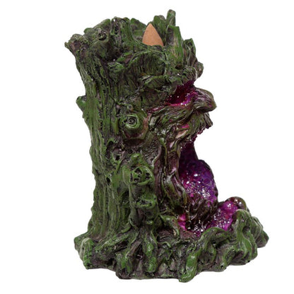 Crystal Green Man LED Backflow Incense Burner - ScentiMelti  Crystal Green Man LED Backflow Incense Burner