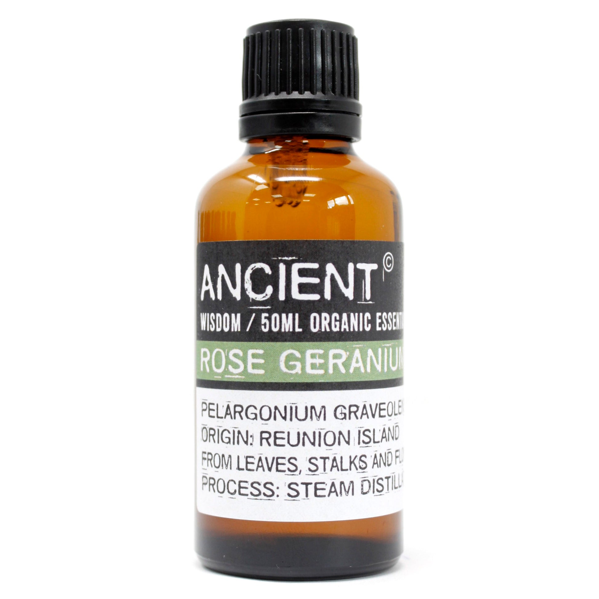 Rose Geranium Organic Essential Oil 50ml - ScentiMelti  Rose Geranium Organic Essential Oil 50ml