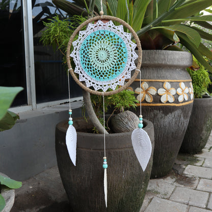 Dream Catcher - Large Turquoise Elemental Spirits - ScentiMelti  Dream Catcher - Large Turquoise Elemental Spirits