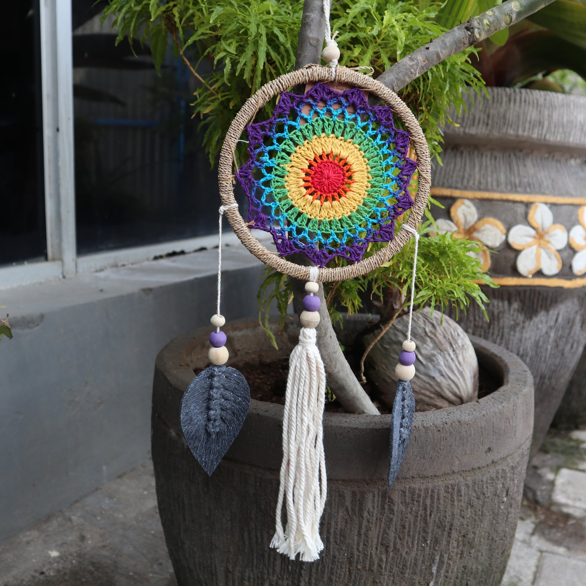 Dream Catcher - Medium Rainbow Elemental Spirits - ScentiMelti  Dream Catcher - Medium Rainbow Elemental Spirits