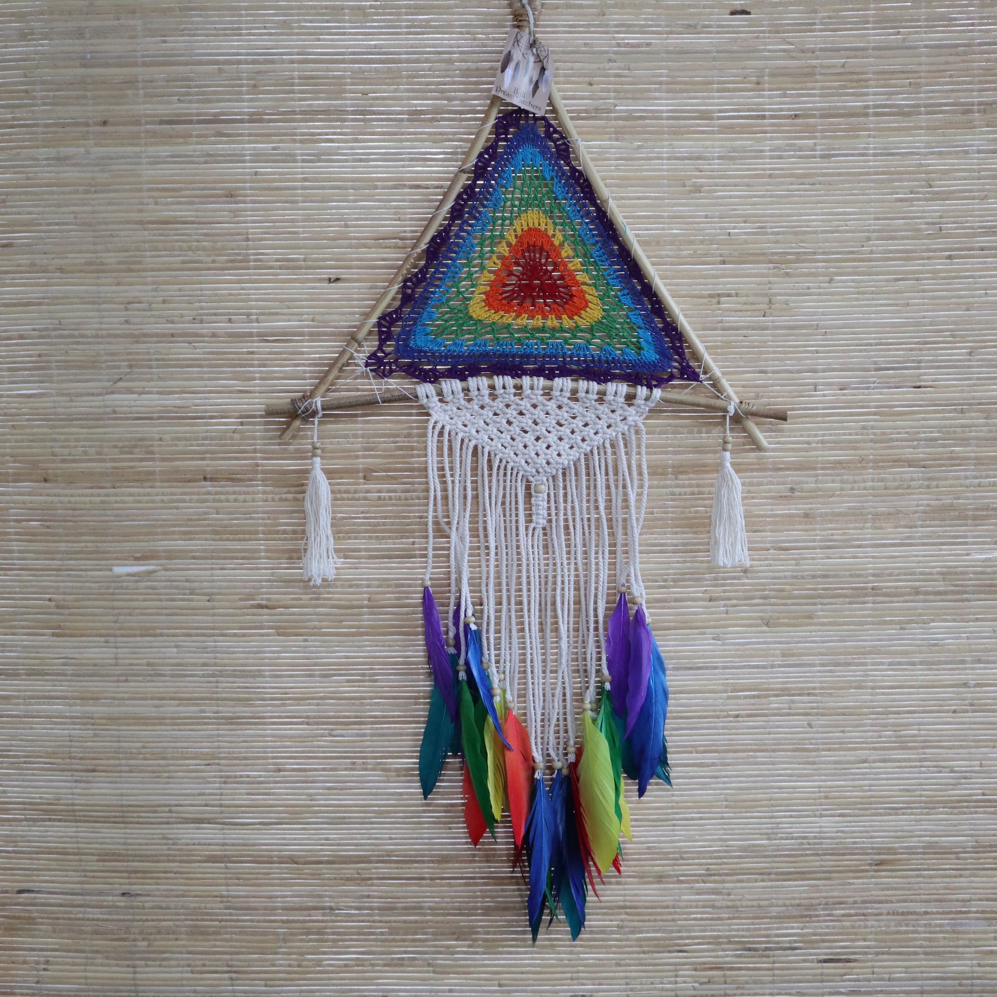 Bali Dreamcatchers - Large Multi Pyramid - ScentiMelti  Bali Dreamcatchers - Large Multi Pyramid