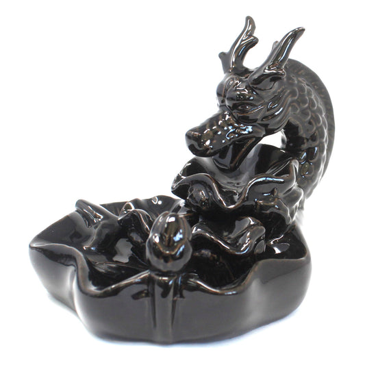 Backflow Incense Burner - Large Dragon Pool - ScentiMelti  Backflow Incense Burner - Large Dragon Pool