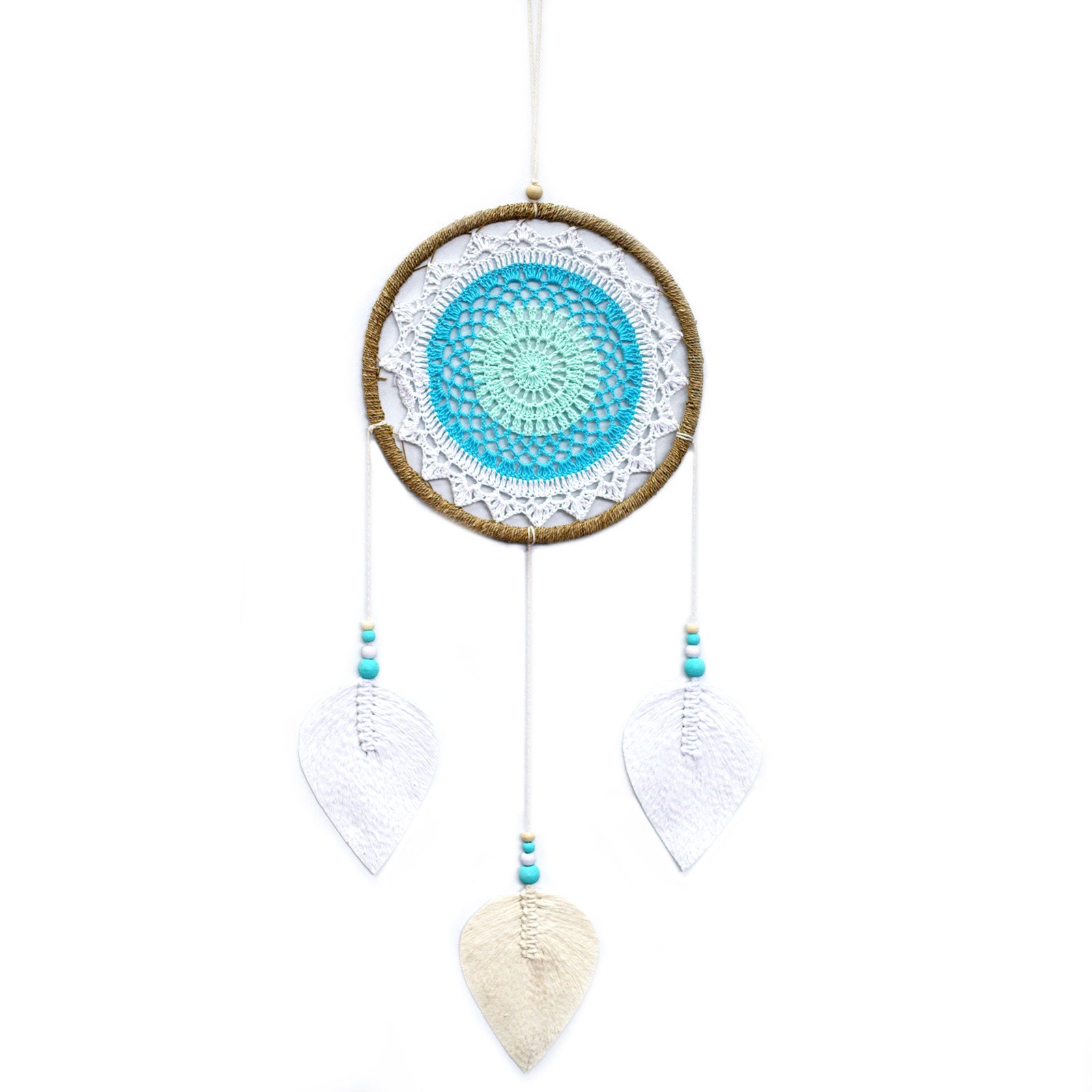 Dream Catcher - Large Turquoise Elemental Spirits - ScentiMelti  Dream Catcher - Large Turquoise Elemental Spirits