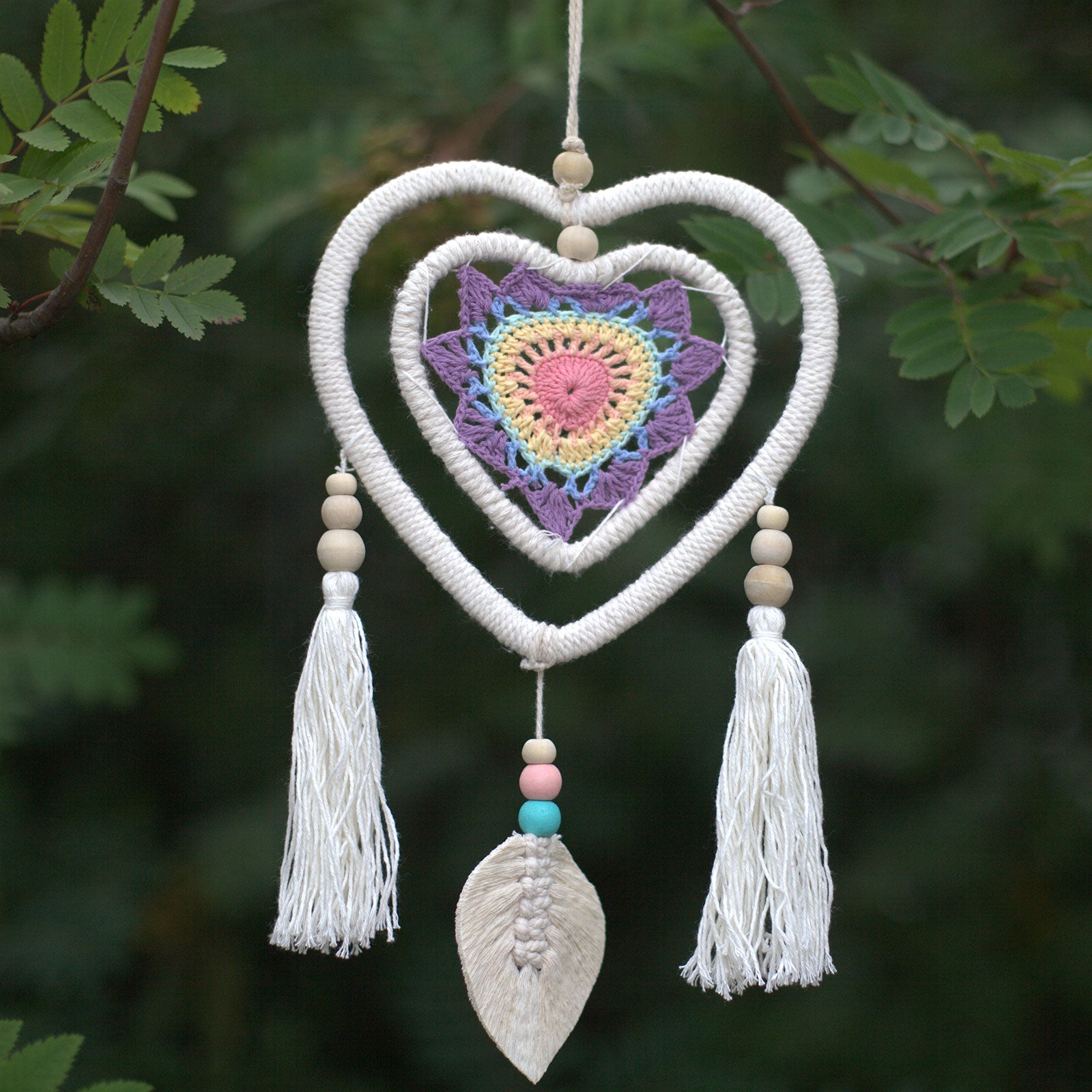 Dream Catcher - Medium Multi Heart in Heart - ScentiMelti  Dream Catcher - Medium Multi Heart in Heart