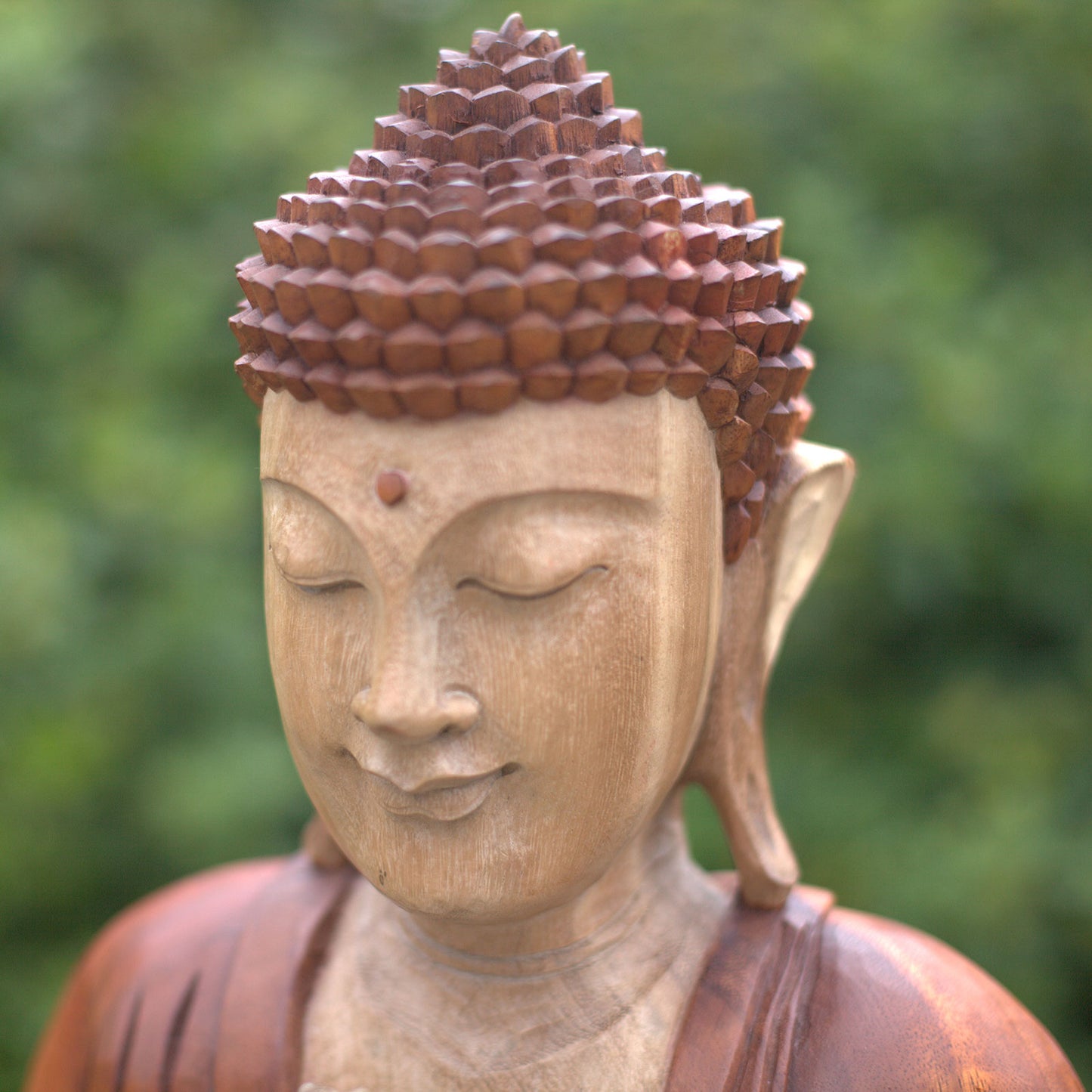 Hand Carved Buddha Statue - 80cm Welcome - ScentiMelti  Hand Carved Buddha Statue - 80cm Welcome