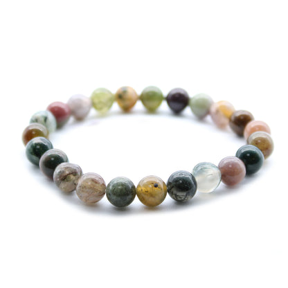 Power Bracelet - Moss Agate - ScentiMelti  Power Bracelet - Moss Agate