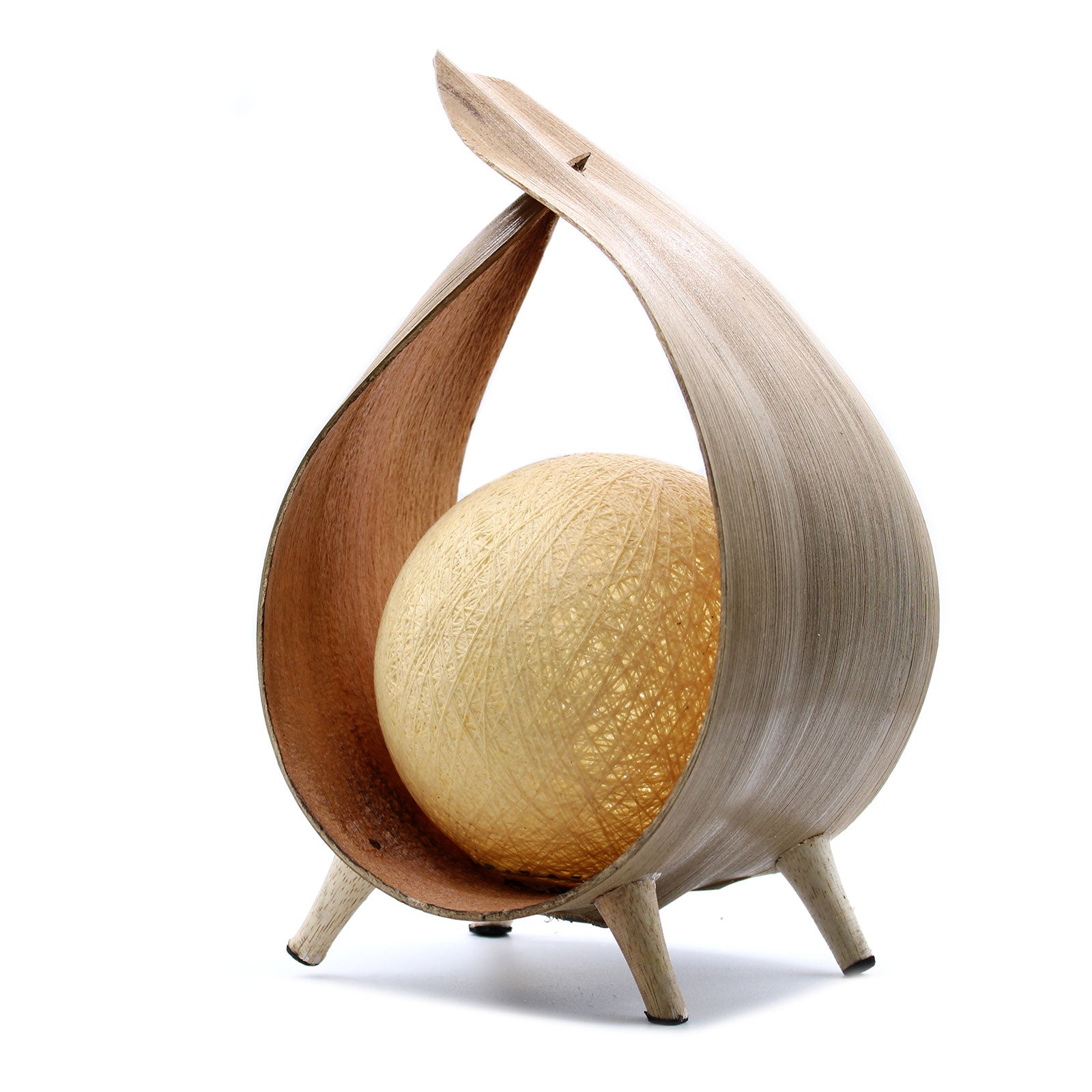 Natural Coconut Lamp - Natural Wrapover - ScentiMelti  Natural Coconut Lamp - Natural Wrapover