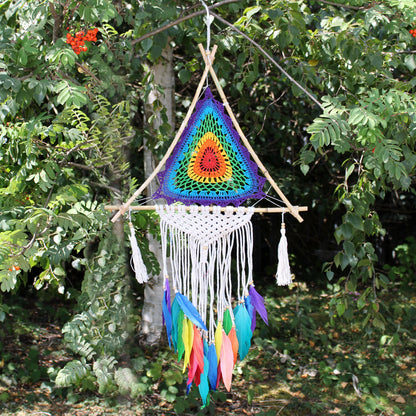 Bali Dreamcatchers - Large Multi Pyramid - ScentiMelti  Bali Dreamcatchers - Large Multi Pyramid