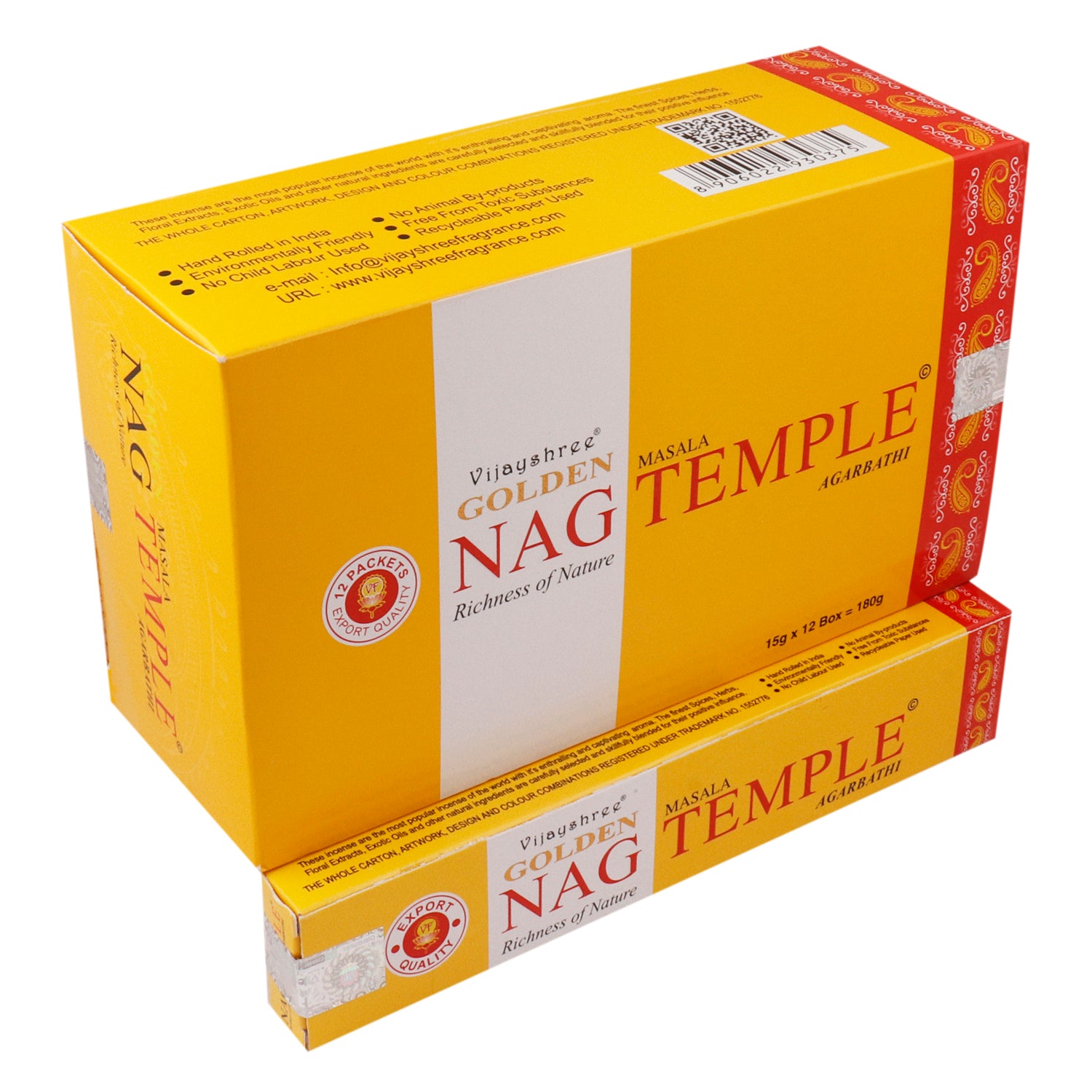 15g Golden Nag - Temple Incense - ScentiMelti  15g Golden Nag - Temple Incense