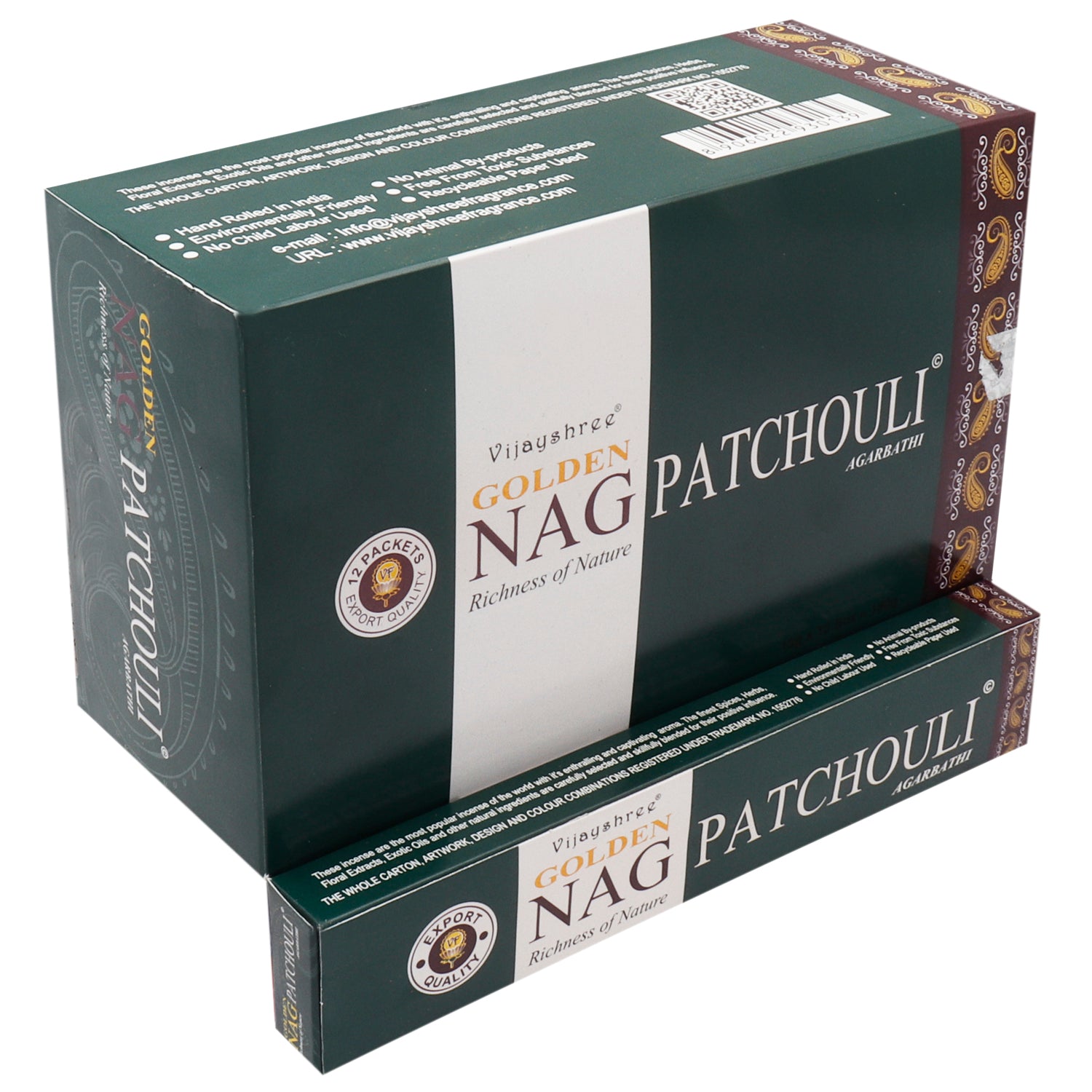 15g Golden Nag - Pathouli Incense - ScentiMelti  15g Golden Nag - Pathouli Incense