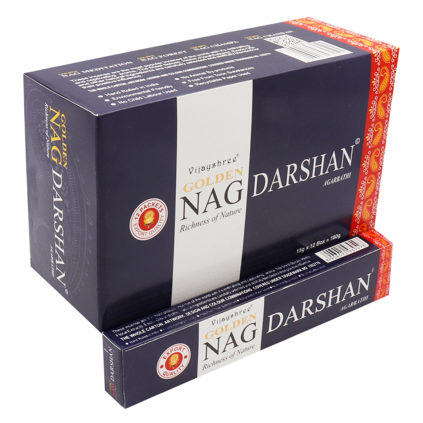 15g Golden Nag - Darshan Incense - ScentiMelti  15g Golden Nag - Darshan Incense