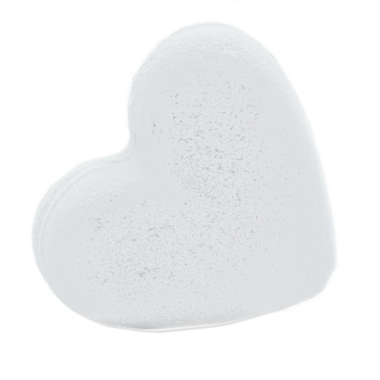 Love Heart Bath Bomb 70g - Coconut - ScentiMelti  Love Heart Bath Bomb 70g - Coconut