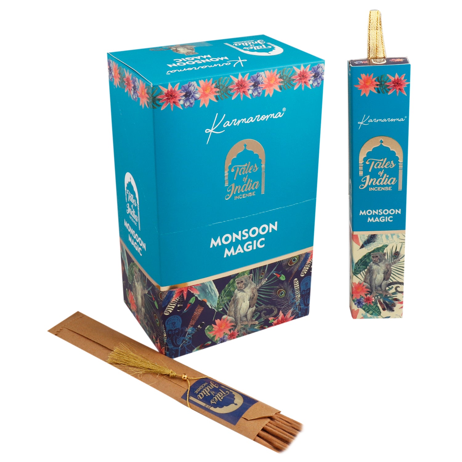 Tales of India Incense - Moonsoon Magic - ScentiMelti  Tales of India Incense - Moonsoon Magic