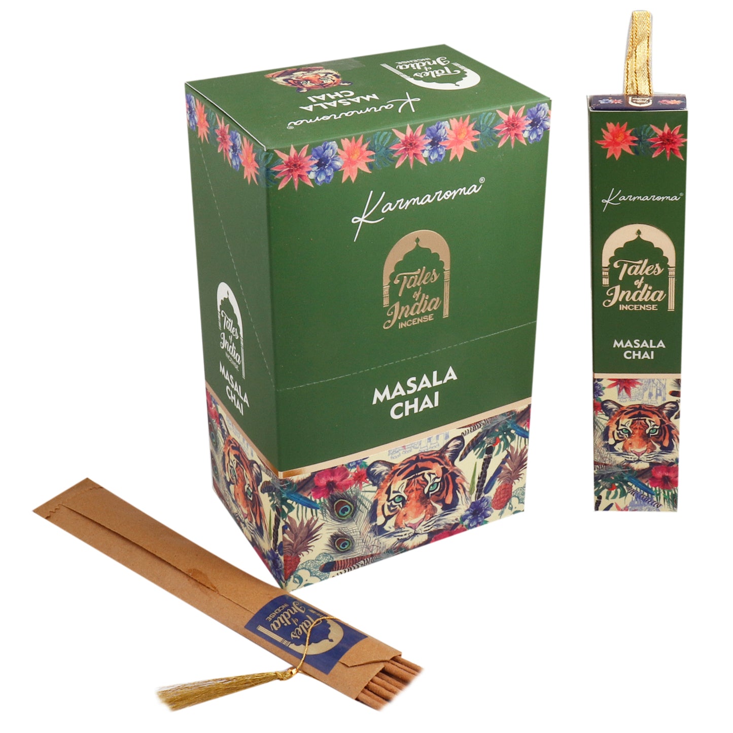 Tales of India Incense - Masala Chai - ScentiMelti  Tales of India Incense - Masala Chai