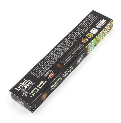 Tribal Soul Incense Sticks - White Sage + Palo Santo - ScentiMelti  Tribal Soul Incense Sticks - White Sage + Palo Santo