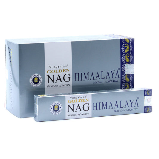 15g Golden Nag - Himalaya Incense - ScentiMelti  15g Golden Nag - Himalaya Incense