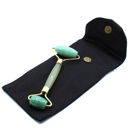 Gemstone Face Roller - Jade - ScentiMelti  Gemstone Face Roller - Jade