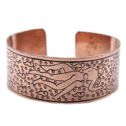 Copper Tibetan Bracelet - Kamasutra - ScentiMelti  Copper Tibetan Bracelet - Kamasutra