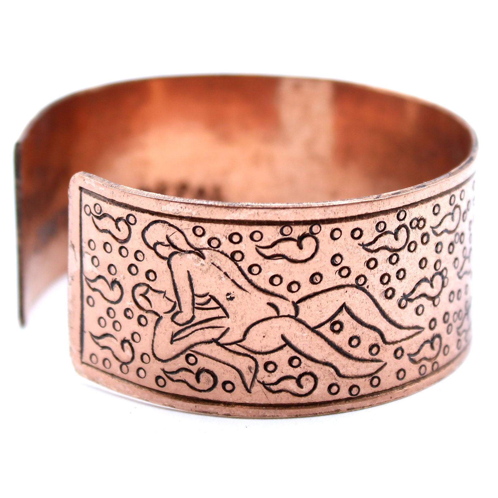 Copper Tibetan Bracelet - Kamasutra - ScentiMelti  Copper Tibetan Bracelet - Kamasutra