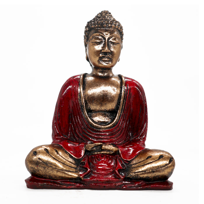 Red & Gold Buddha - Medium - ScentiMelti  Red & Gold Buddha - Medium