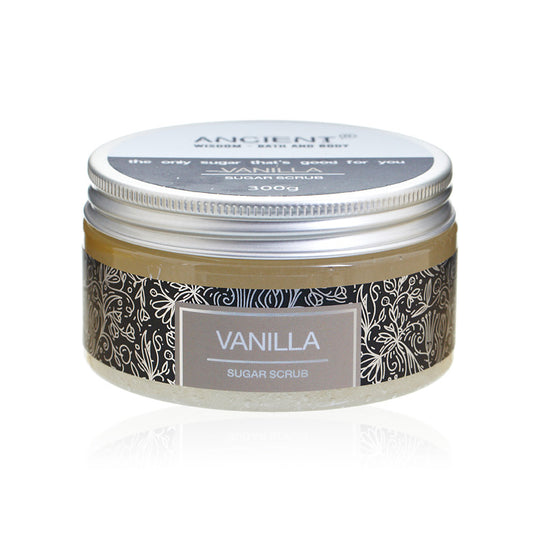 Sugar Scrub 300g - Vanilla - ScentiMelti  Sugar Scrub 300g - Vanilla