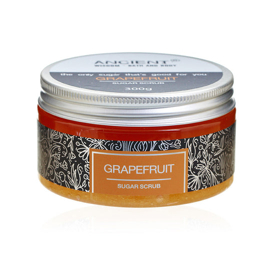 Sugar Scrub 300g - Grapefruit - ScentiMelti  Sugar Scrub 300g - Grapefruit