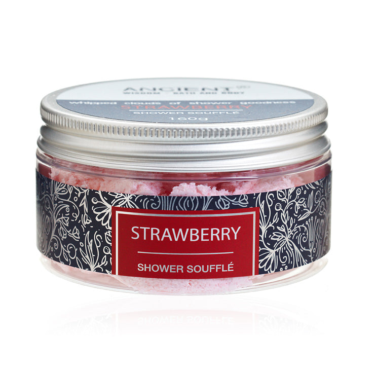 Shower Souffle 160g - Strawberry - ScentiMelti  Shower Souffle 160g - Strawberry