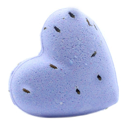 Love Heart Bath Bomb 70g - French Lavender - ScentiMelti  Love Heart Bath Bomb 70g - French Lavender