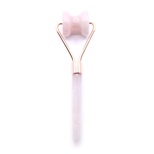 Gemstone Jawline Roller - Rose Quartz - ScentiMelti  Gemstone Jawline Roller - Rose Quartz