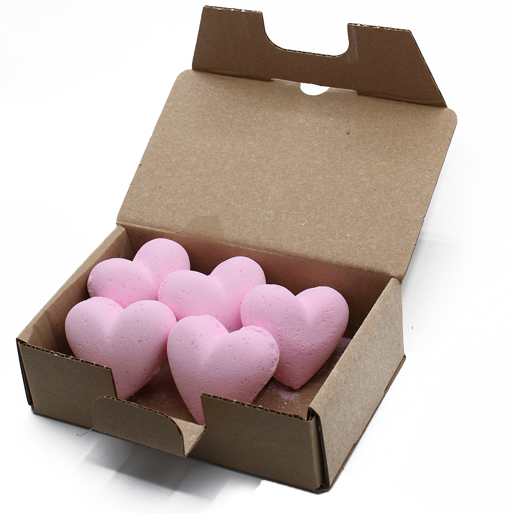 Love Heart Bath Bomb 70g - Bubblegum - ScentiMelti  Love Heart Bath Bomb 70g - Bubblegum