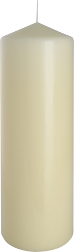 Pillar Candle 80x250mm - Ivory - ScentiMelti  Pillar Candle 80x250mm - Ivory