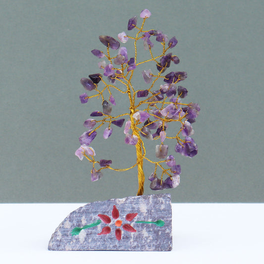 Gemstone Tree - Amethyst - 80 Stone - ScentiMelti  Gemstone Tree - Amethyst - 80 Stone