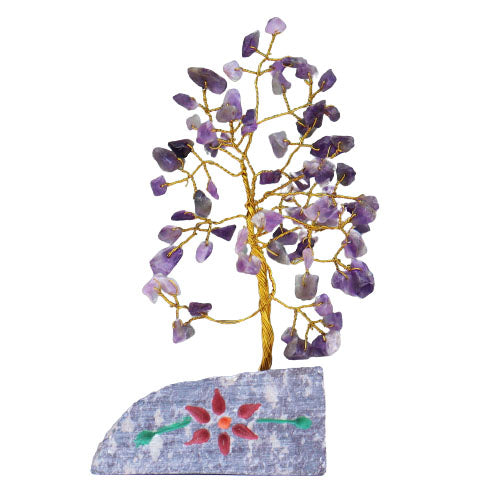 Gemstone Tree - Amethyst - 80 Stone - ScentiMelti  Gemstone Tree - Amethyst - 80 Stone