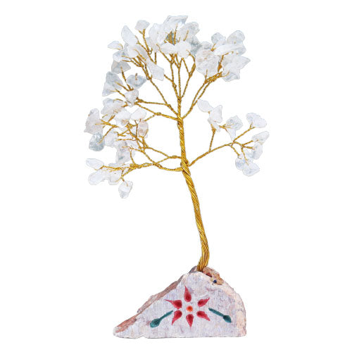 Gemstone Tree - Rock Crystal - 80 Stone - ScentiMelti  Gemstone Tree - Rock Crystal - 80 Stone