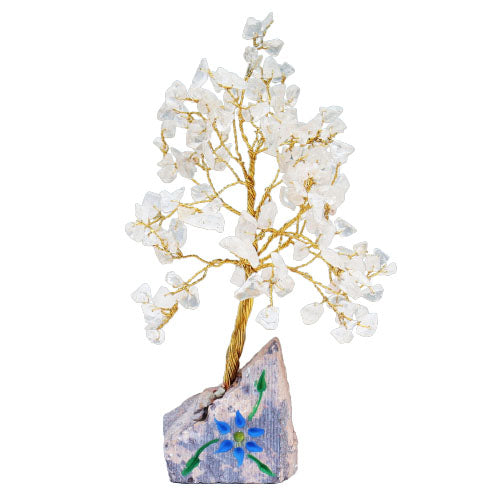 Gemstone Tree - Rock Crystal - 160 Stone - ScentiMelti  Gemstone Tree - Rock Crystal - 160 Stone