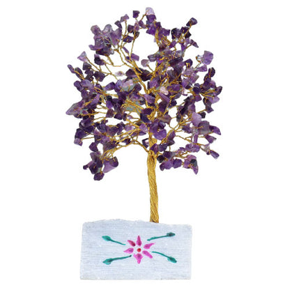 Gemstone Tree - Amethyst - 320 Stone - ScentiMelti  Gemstone Tree - Amethyst - 320 Stone