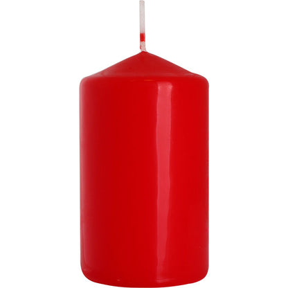 Pillar Candle 60x100mm - Red - ScentiMelti  Pillar Candle 60x100mm - Red