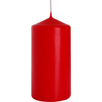 Pillar Candle 60x120mm - Red - ScentiMelti  Pillar Candle 60x120mm - Red