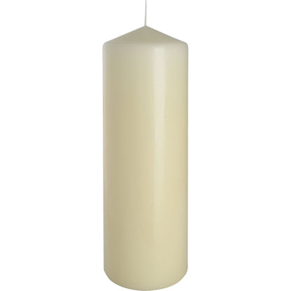 Pillar Candle 80x250mm - Ivory - ScentiMelti  Pillar Candle 80x250mm - Ivory